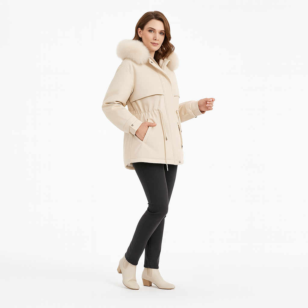 Nordic Parka - Warme Plush Pufferjas