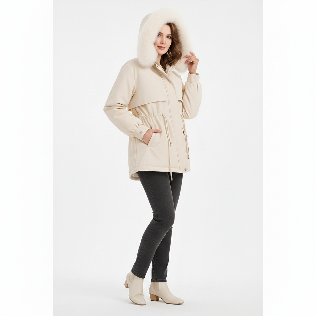 Nordic Parka - Warme Plush Pufferjas