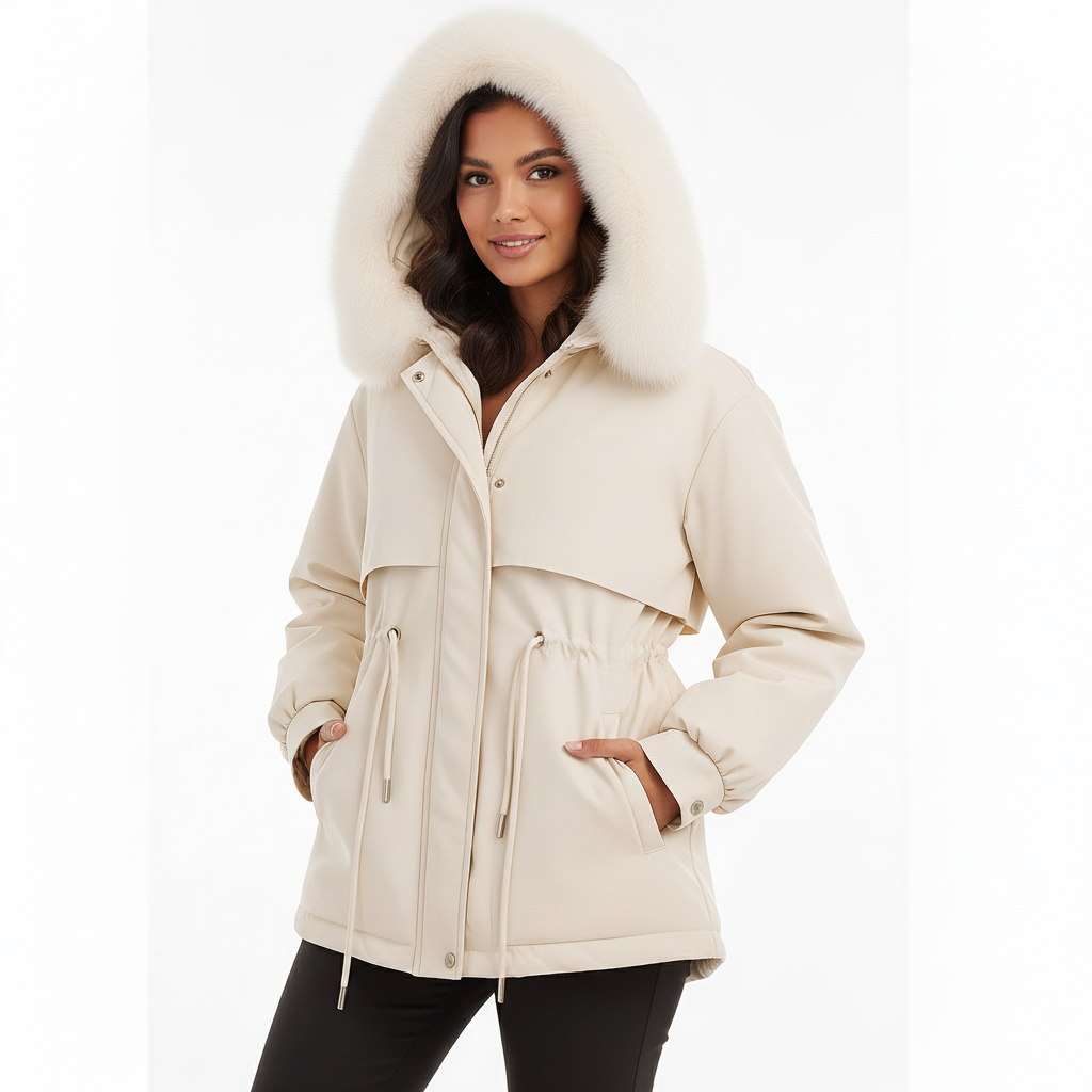 Nordic Parka - Warme Plush Pufferjas