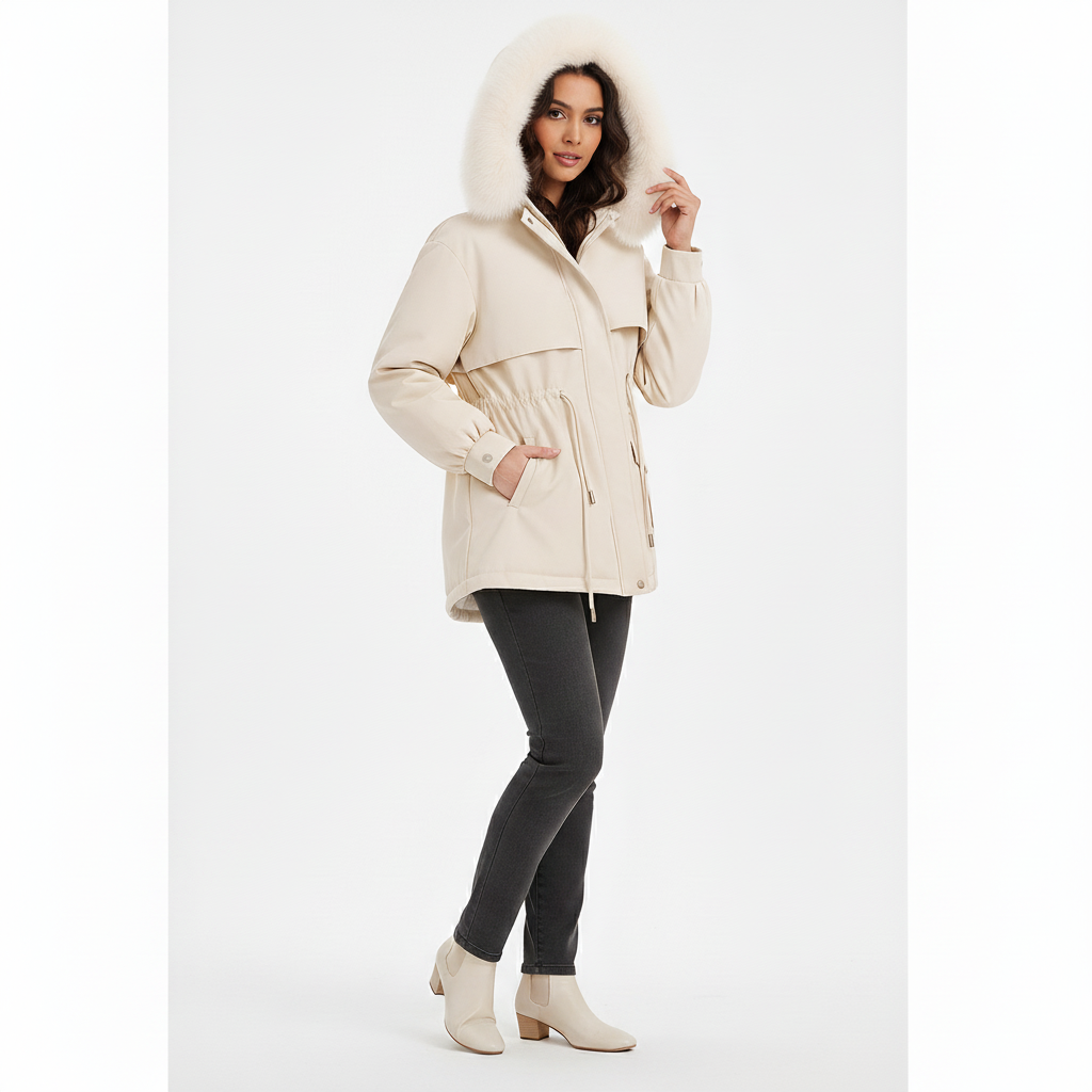 Nordic Parka - Warme Plush Pufferjas